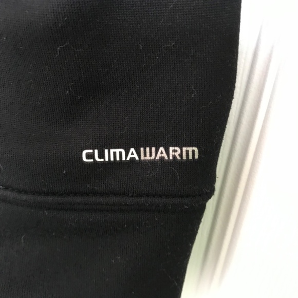 Adidas Pullover Hoodie Kids XL/Women's S/Men's M Black Neon Green Athletic - Picture 8 of 16